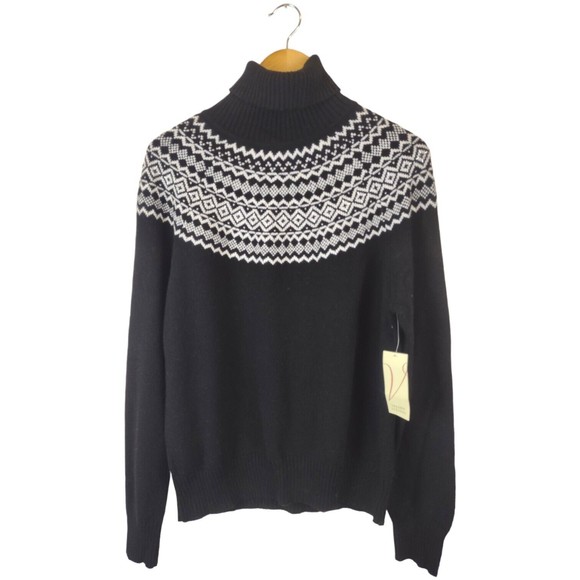 Valerie Stevens Sport Sweaters - NWT Valerie Stevens Wool Blend Turtleneck Women’s Beaded Winter Soft Sweater XL